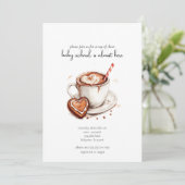 Weihnachtsmeisterschaft "Cheer Baby Shower" Einlad Einladung (Stehend Vorderseite)