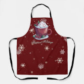 Weihnachtsmeisterschaft der heißen Schokolade | Ro Schürze (Vorderseite)