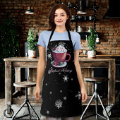 Weihnachtsmeisterschaft der heißen Schokolade Schürze