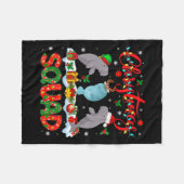 Weihnachtsmeisterschaft Drei Herrenhäuser der Weih Fleecedecke (Vorderseite (Horizontal))