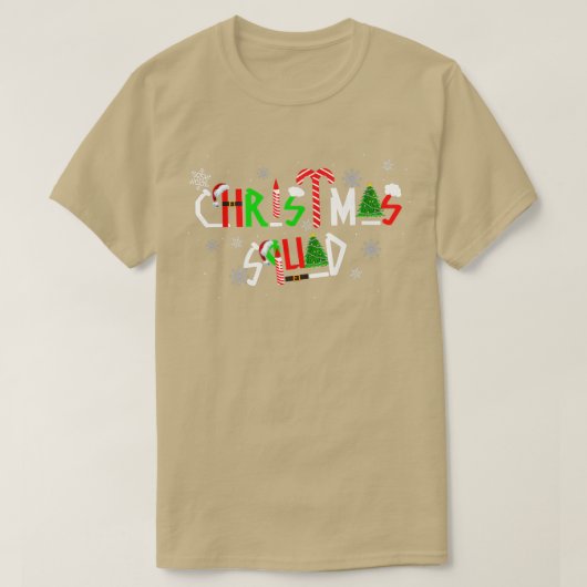 Weihnachtsmeisterschaft Funny Team Gruppe Weihnach T-Shirt (Design vorne)