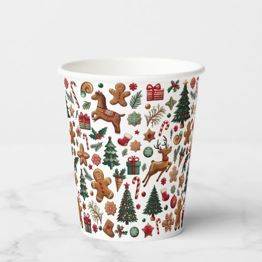 Weihnachtsmeisterschaft Pappbecher (Rückseite)