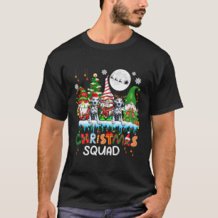 Weihnachtsmeisterschaften Santa Rentier Dalmatiner T-Shirt