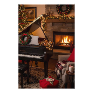 Weihnachtsmelodien Fotodruck