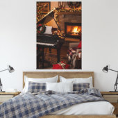 Weihnachtsmelodien Leinwanddruck (Insitu (Schlafzimmer))