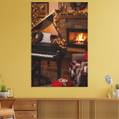 Weihnachtsmelodien Leinwanddruck (Insitu (Wohnzimmer))
