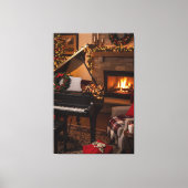 Weihnachtsmelodien Leinwanddruck (Vorderseite)