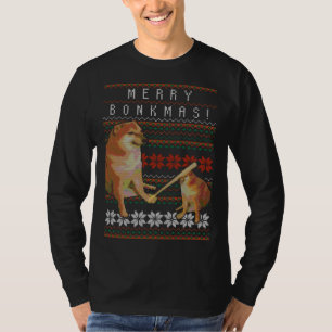 Weihnachtsmeme - MERRY BONKMAS! Cheems Bonkmas Ug T-Shirt