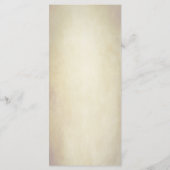 Weihnachtsmenü, druckbare Weihnachtskarte Menükarte (Rückseite)