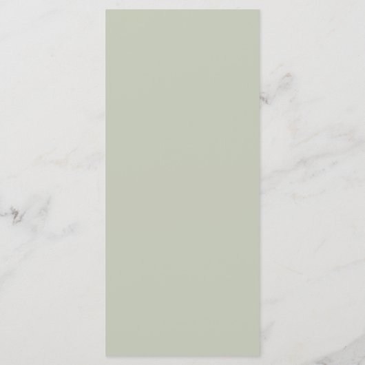 Weihnachtsmenü Menükarte (Rückseite)