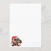 Weihnachtsmenü Menükarte (Rückseite)