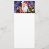Weihnachtsmenü und Reindeers Funny Christmas Menu Menükarte (Vorderseite)