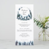 Weihnachtsmenükarten Menükarte (Stehend Vorderseite)