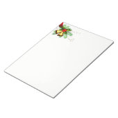 Weihnachtsmerkmal Notizblock (angewinkelt)