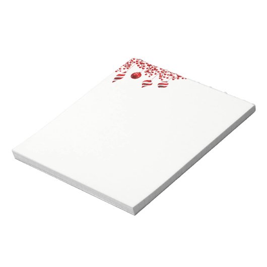 Weihnachtsmerkmal Notizblock (Rotiert)