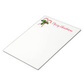 Weihnachtsmerkmal Notizblock (angewinkelt)