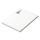 Weihnachtsmerkmal Notizblock (Rotiert)