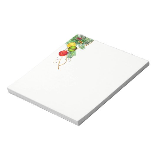 Weihnachtsmerkmal Notizblock (Rotiert)