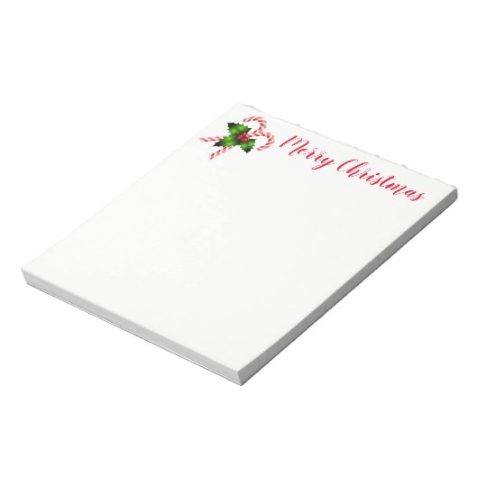 Weihnachtsmerkmal Notizblock (Rotiert)