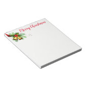 Weihnachtsmerkmal Notizblock (angewinkelt)