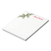 Weihnachtsmerkmal Notizblock (Rotiert)