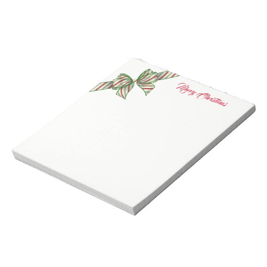 Weihnachtsmerkmal Notizblock (Rotiert)