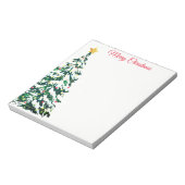 Weihnachtsmerkmal Notizblock (Rotiert)