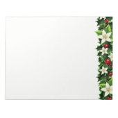 Weihnachtsmerkmal Notizblock (Vorderseite)