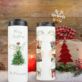 Weihnachtsmesse 6 Foto Template Dreamy Gold Thermosbecher