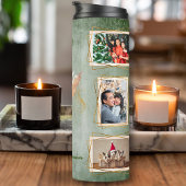 Weihnachtsmesse 6 Fotovorlage Poinsettia Thermosbecher