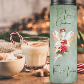 Weihnachtsmesse 6 Fotovorlage Poinsettia Thermosbecher