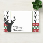 Weihnachtsmesse Isle Deer Custom Personalisiert Post-it Klebezettel (Büro)