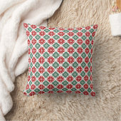 Weihnachtsmesse Isle Red Star Design Throw Kissen (Decke)