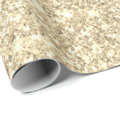 Weihnachtsmetallic Rot & Dripping 14k Gold Glitzer Geschenkpapier (Rolleneckpunkt)