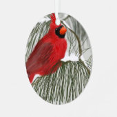 Weihnachtsmetallschmuck Ornament Aus Metall (Vorderseite links)