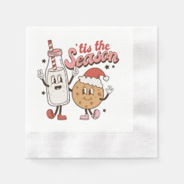 Weihnachtsmilch Serviette