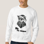 Weihnachtsminimalistin Mr. Sweatshirt (Vorderseite)