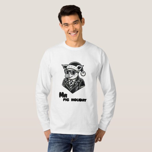 Weihnachtsminimalistin Mr. T-Shirt (Vorne ganz)