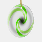 Weihnachtsminzdekor (4) keramik ornament (Rechts)