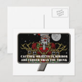 WeihnachtsMirror Feiertagspostkarte (Vorne/Hinten)