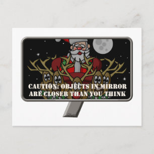 WeihnachtsMirror Feiertagspostkarte