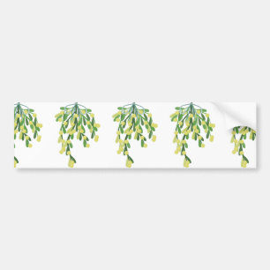 Weihnachtsmistletoe Autoaufkleber
