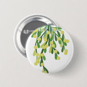 Weihnachtsmistletoe Button (Vorne & Hinten)