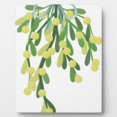 Weihnachtsmistletoe Fotoplatte (Vorderseite)