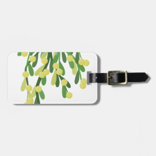 Weihnachtsmistletoe Gepäckanhänger