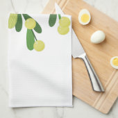 Weihnachtsmistletoe Handtuch (Viertel Falte)