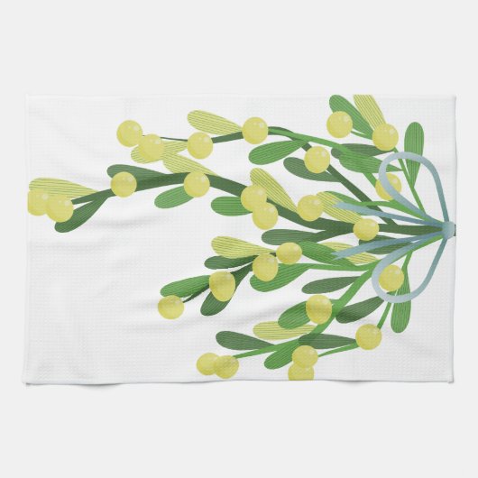 Weihnachtsmistletoe Handtuch (Horizontal)