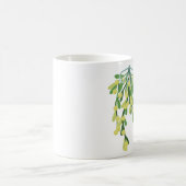 Weihnachtsmistletoe Kaffeetasse (Mittel)