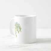 Weihnachtsmistletoe Kaffeetasse (Vorderseite Links)