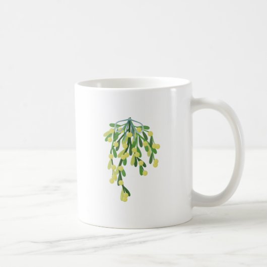Weihnachtsmistletoe Kaffeetasse (Rechts)